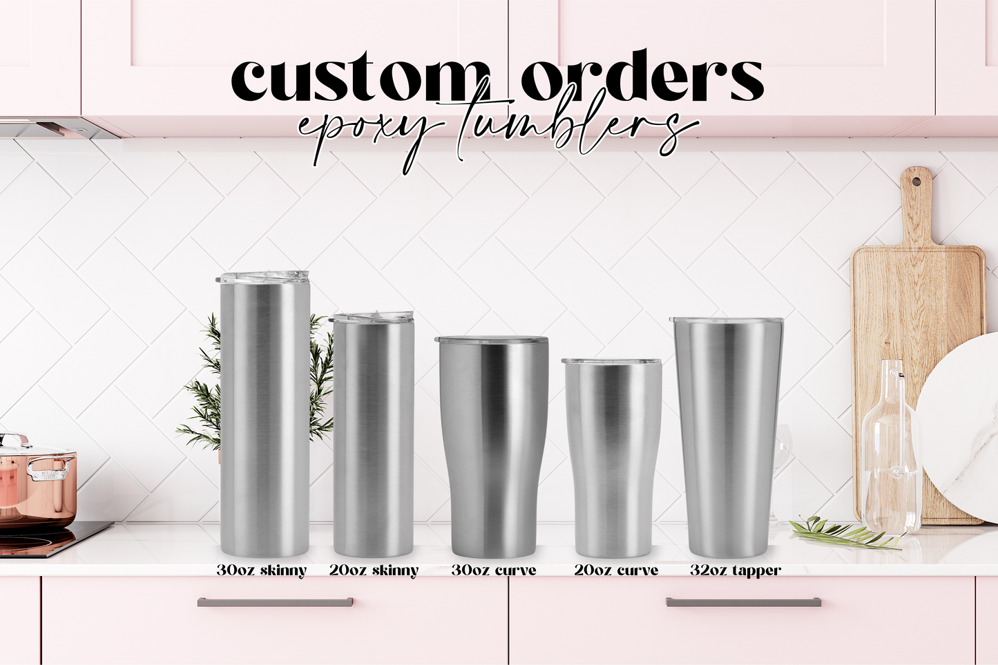 Custom Epoxy Tumbler