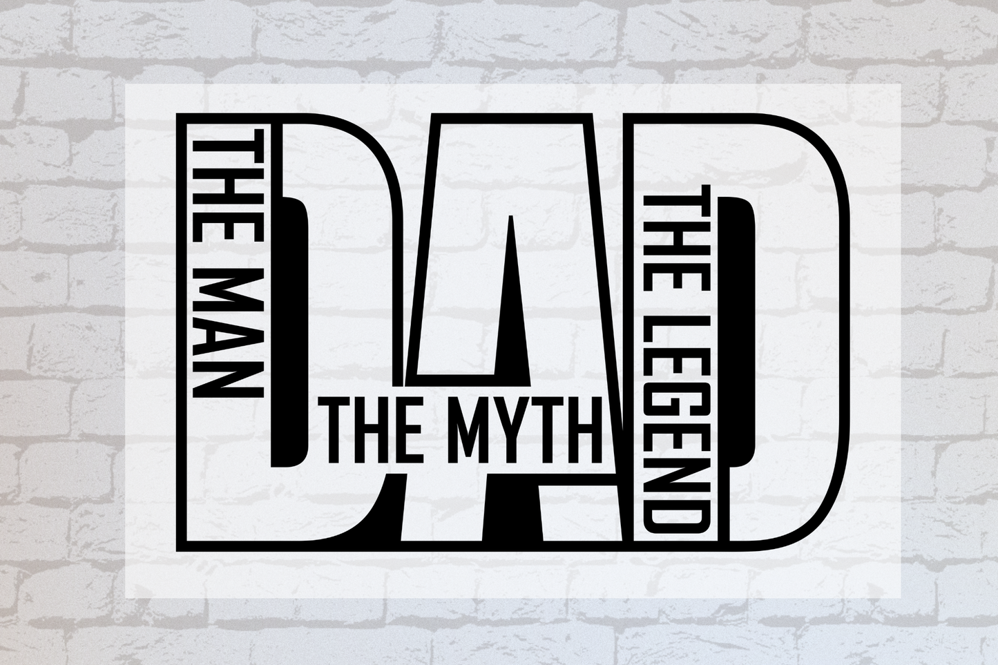 DAD: The Man, The Myth, The Legend -UVDTF