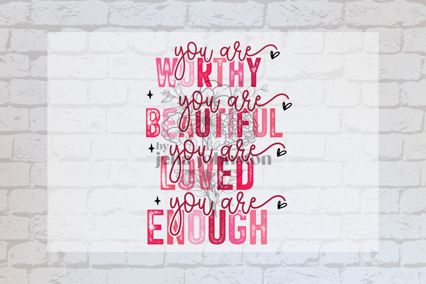 You are...