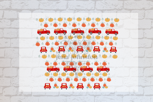 Truck & Pumpkins Wrap