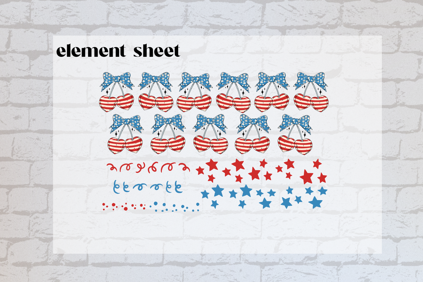 4th of July - Cherry Coquette