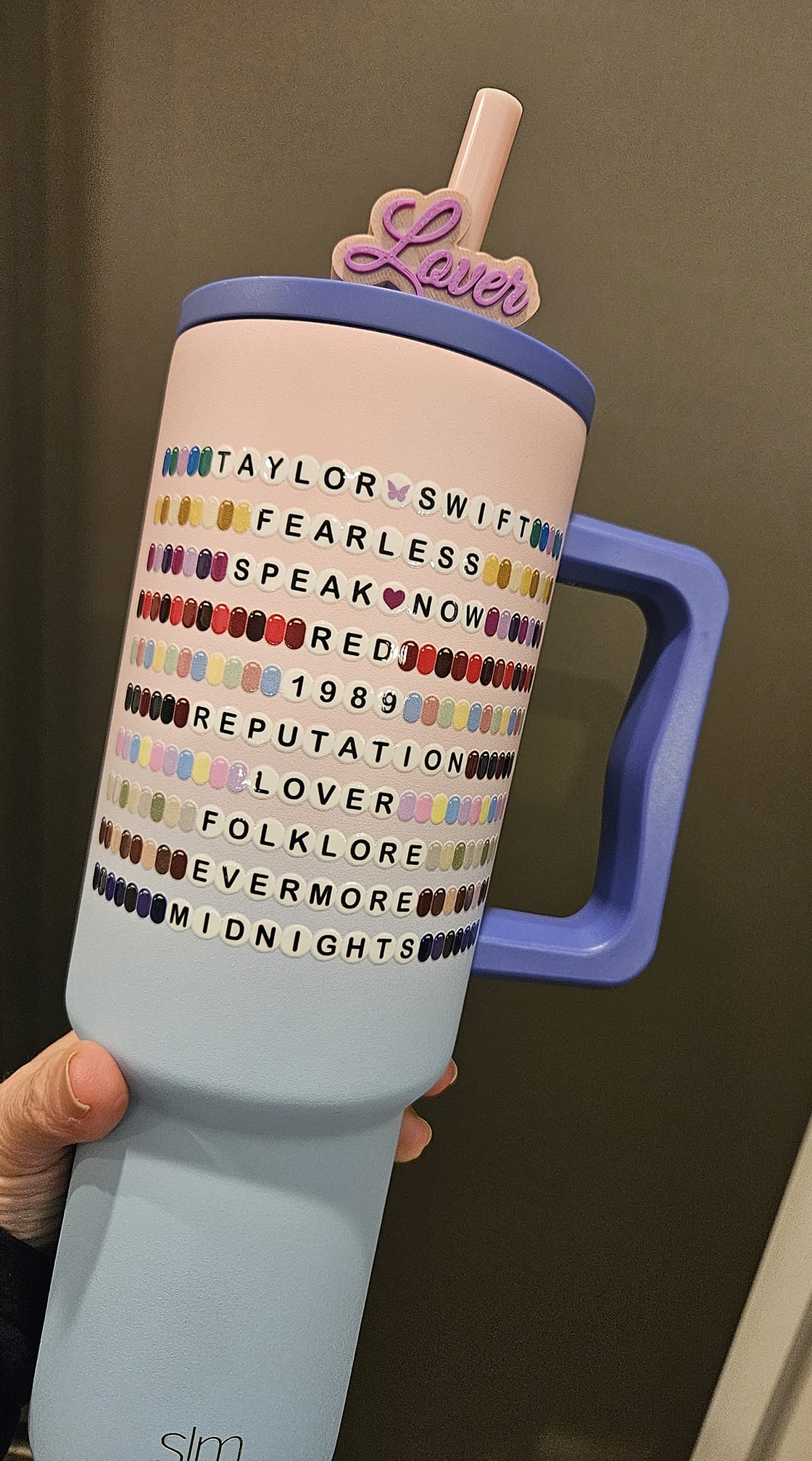 Swift Friendship Bracelet UV DTF Decal