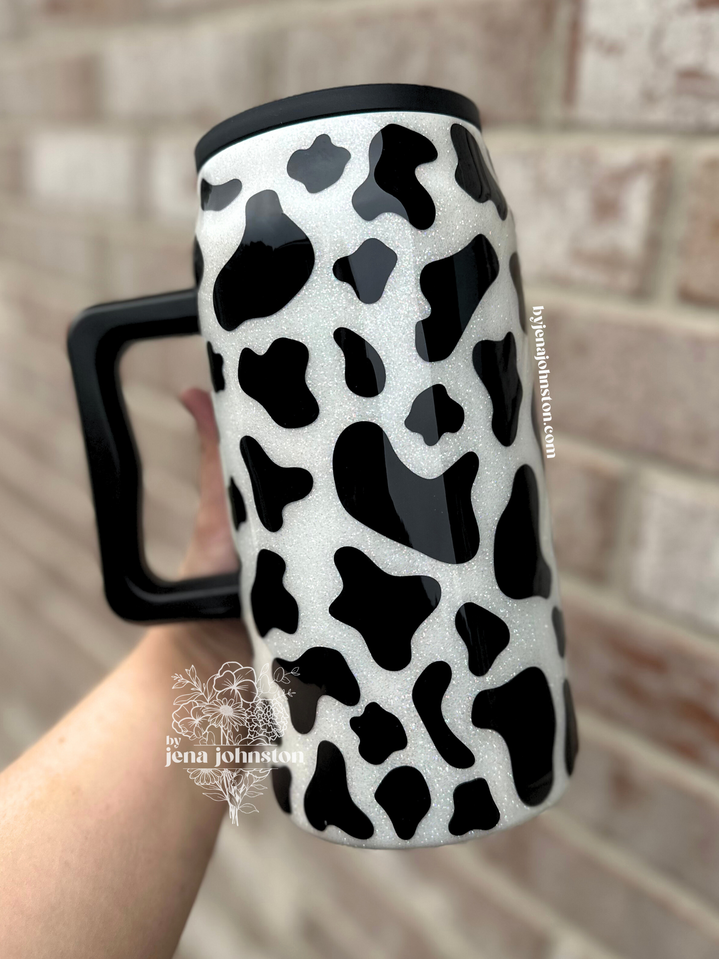 RTS 50oz Cow Print Simple Modern
