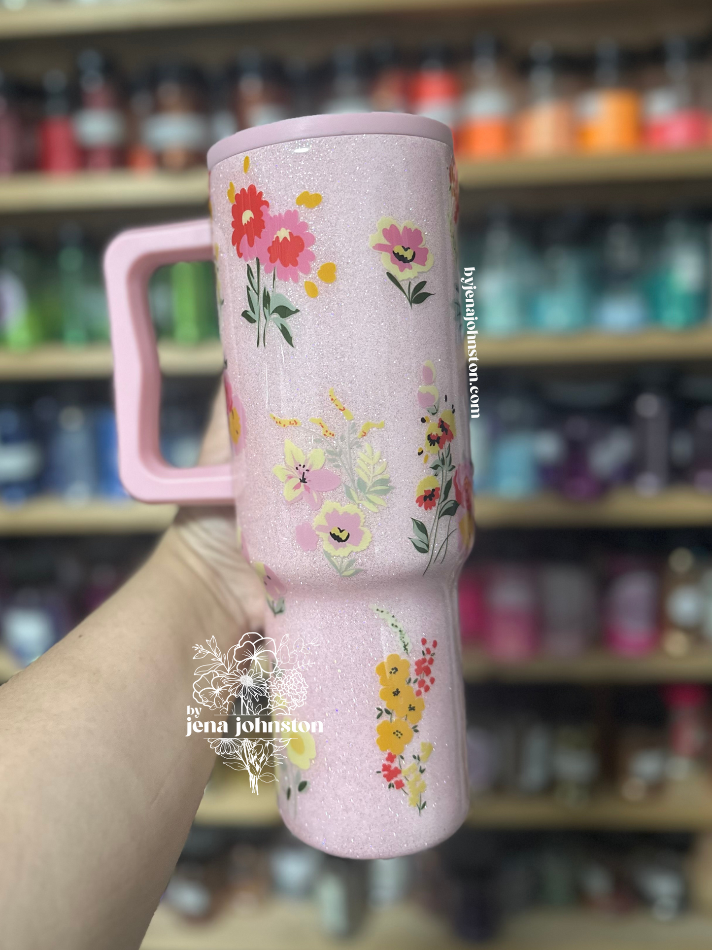 Custom Wildflower Tumbler