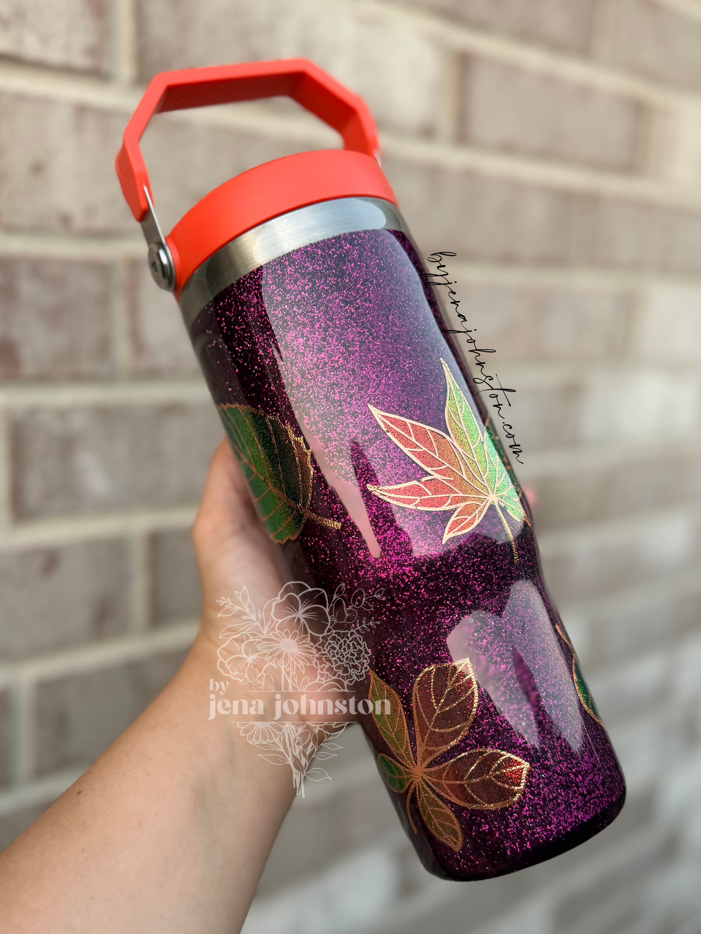 30oz Stanley Iceflow Autumn Leaves - Colorshift