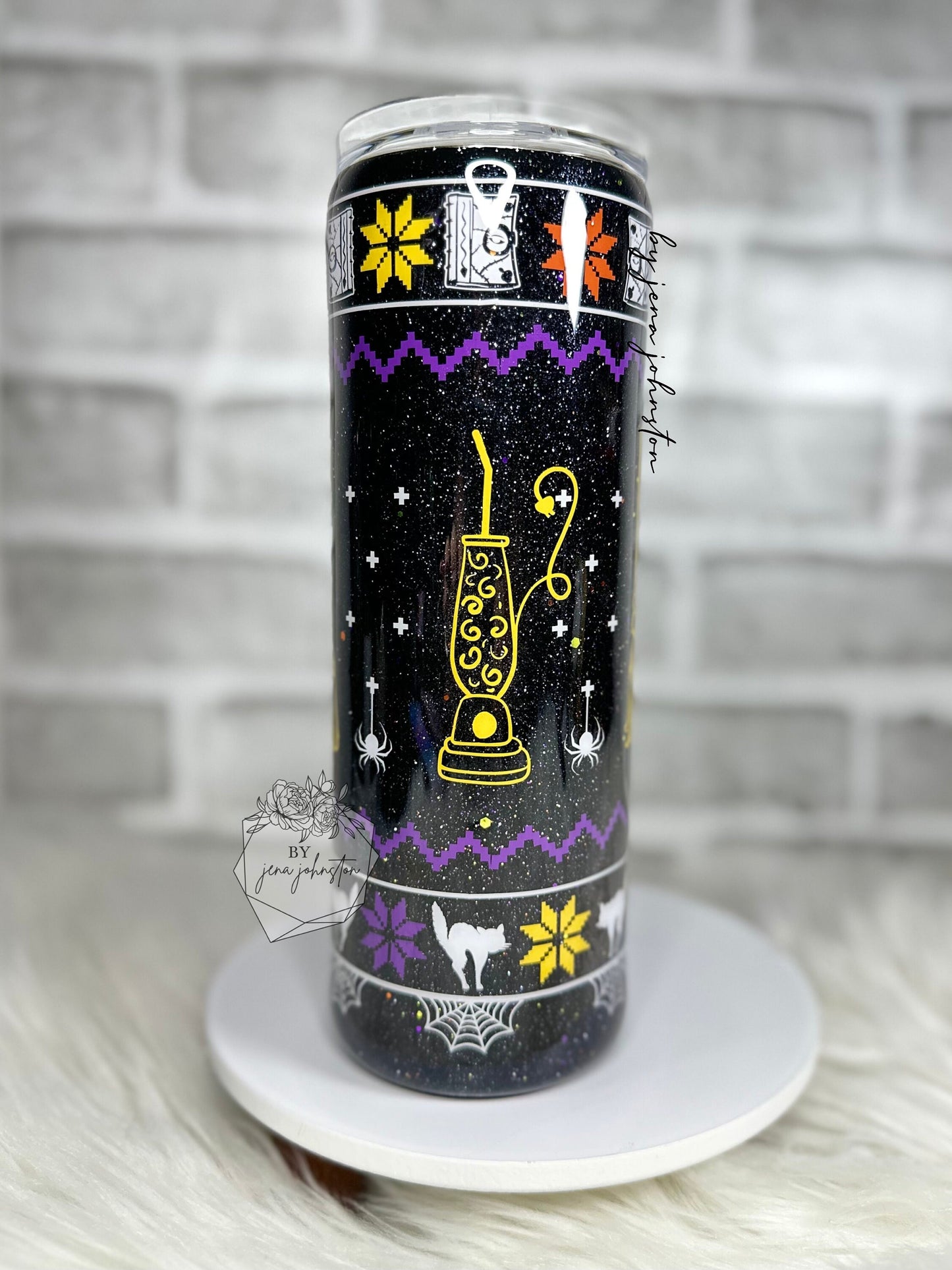 Sanderson Sisters Hocus Pocus "Ugly" Sweater Epoxy Tumbler