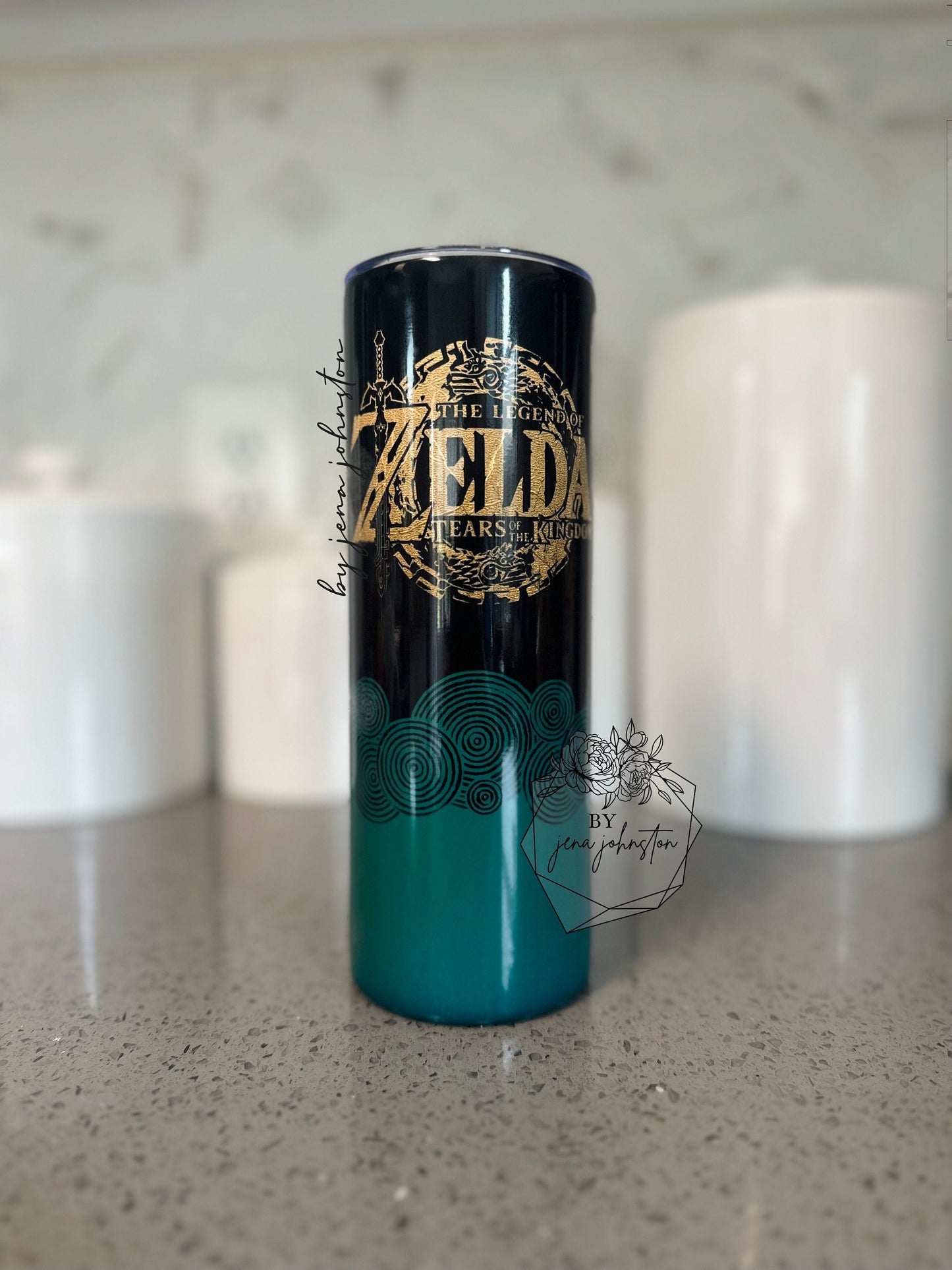 Zelda Tears of the Kingdom 20oz Tumbler - Sublimation