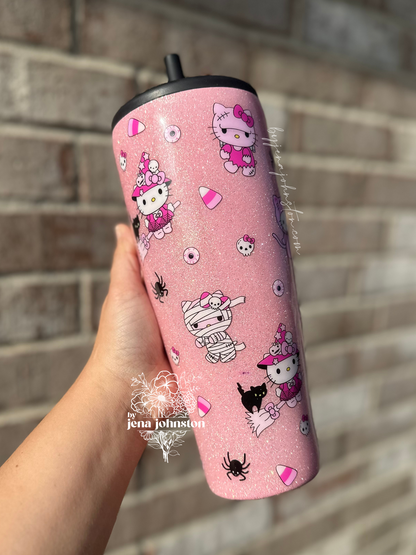 RTS 40oz Hello Kitty Halloween Brumate