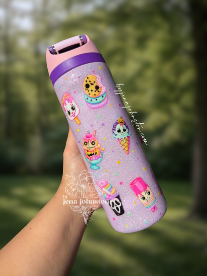 RTS 24oz Owala Horror Sweet Treats