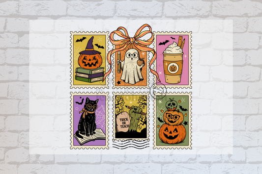 Halloween Stamps- Teacher