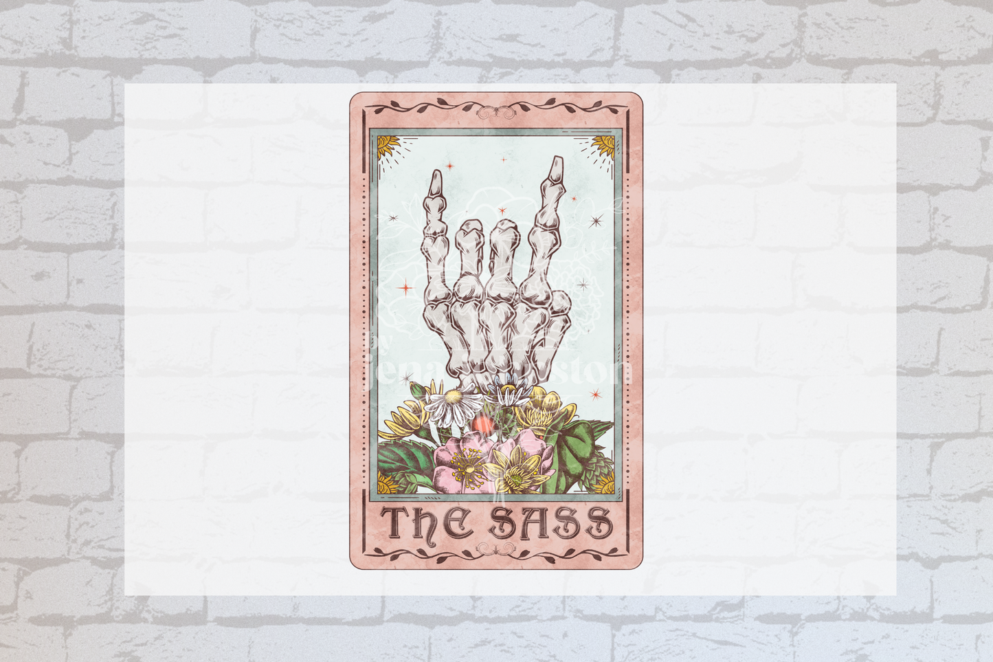 Tarot Card - The Sass