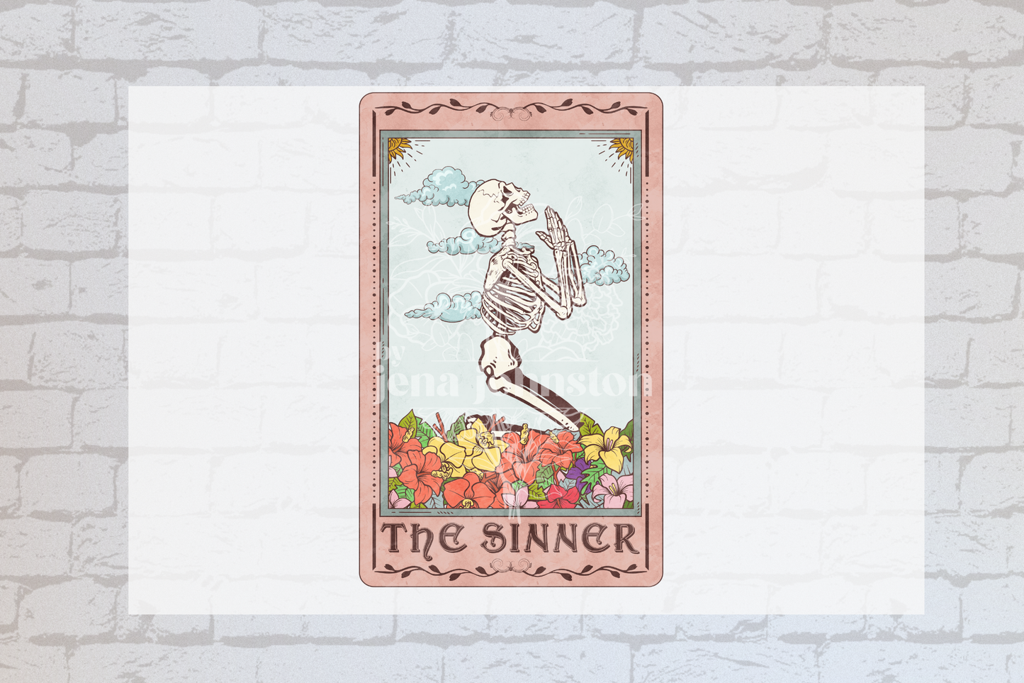 Tarot Card - The Sinner