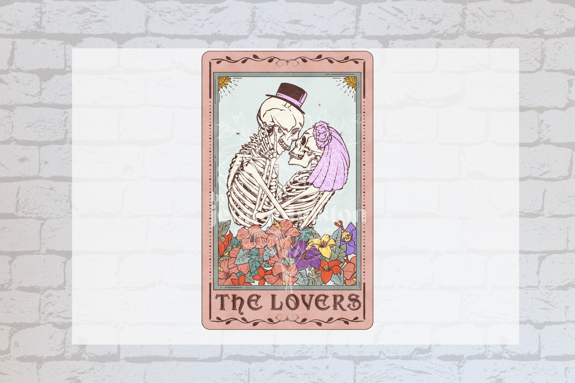 Tarot Card - The Lovers – By Jena Johnston