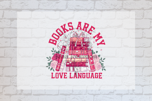 Books are my love language