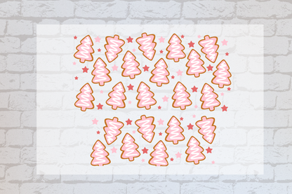 Gingerbread Christmas Trees Wrap