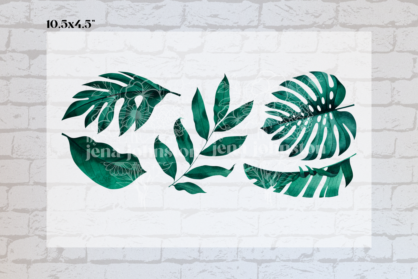 Watercolor Monstera