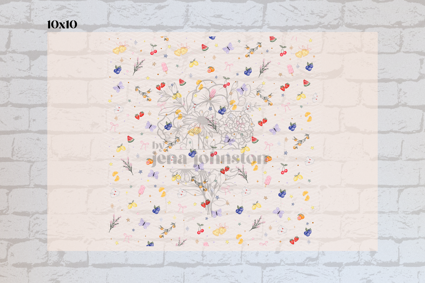 Berries & Cream Sheet