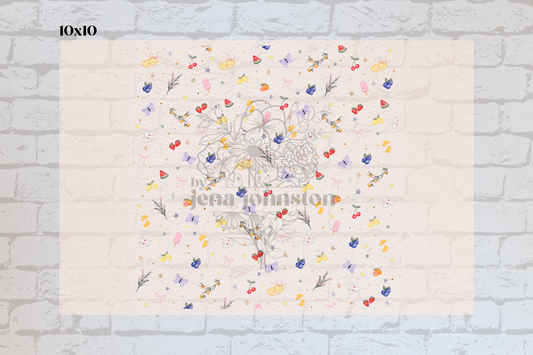 Berries & Cream Sheet