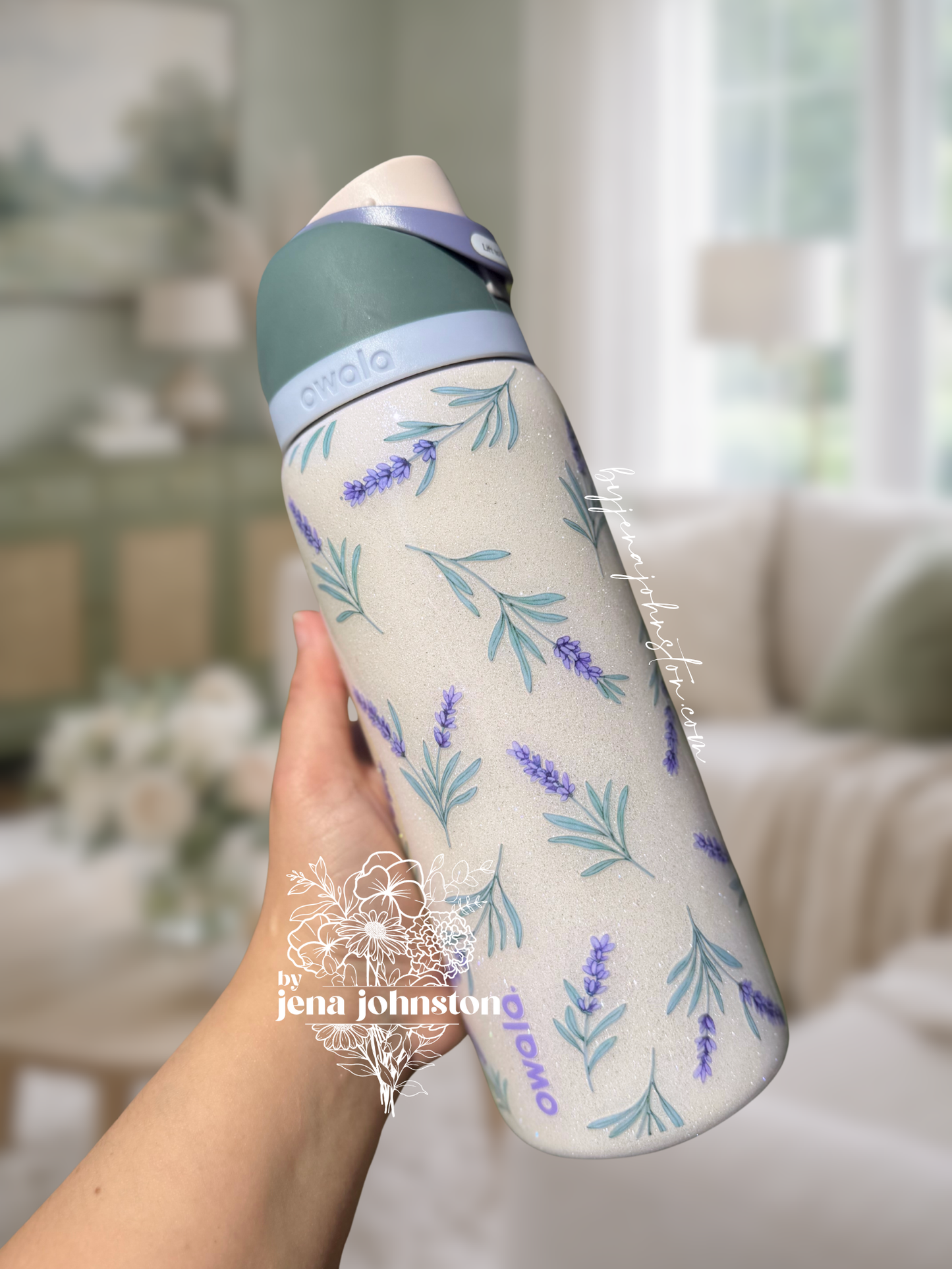 RTS 32oz Owala Lavender Sage