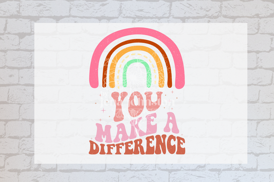 You Make A Difference - UVDTF