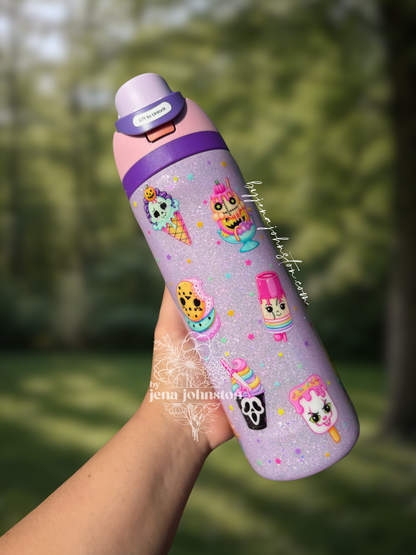 RTS 24oz Owala Horror Sweet Treats