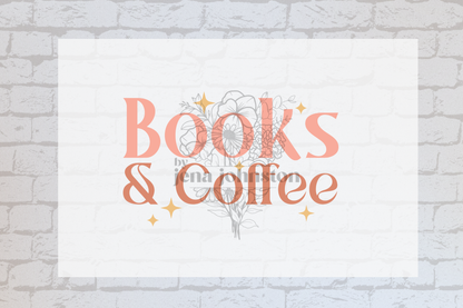 Books & Coffee -UVDTF