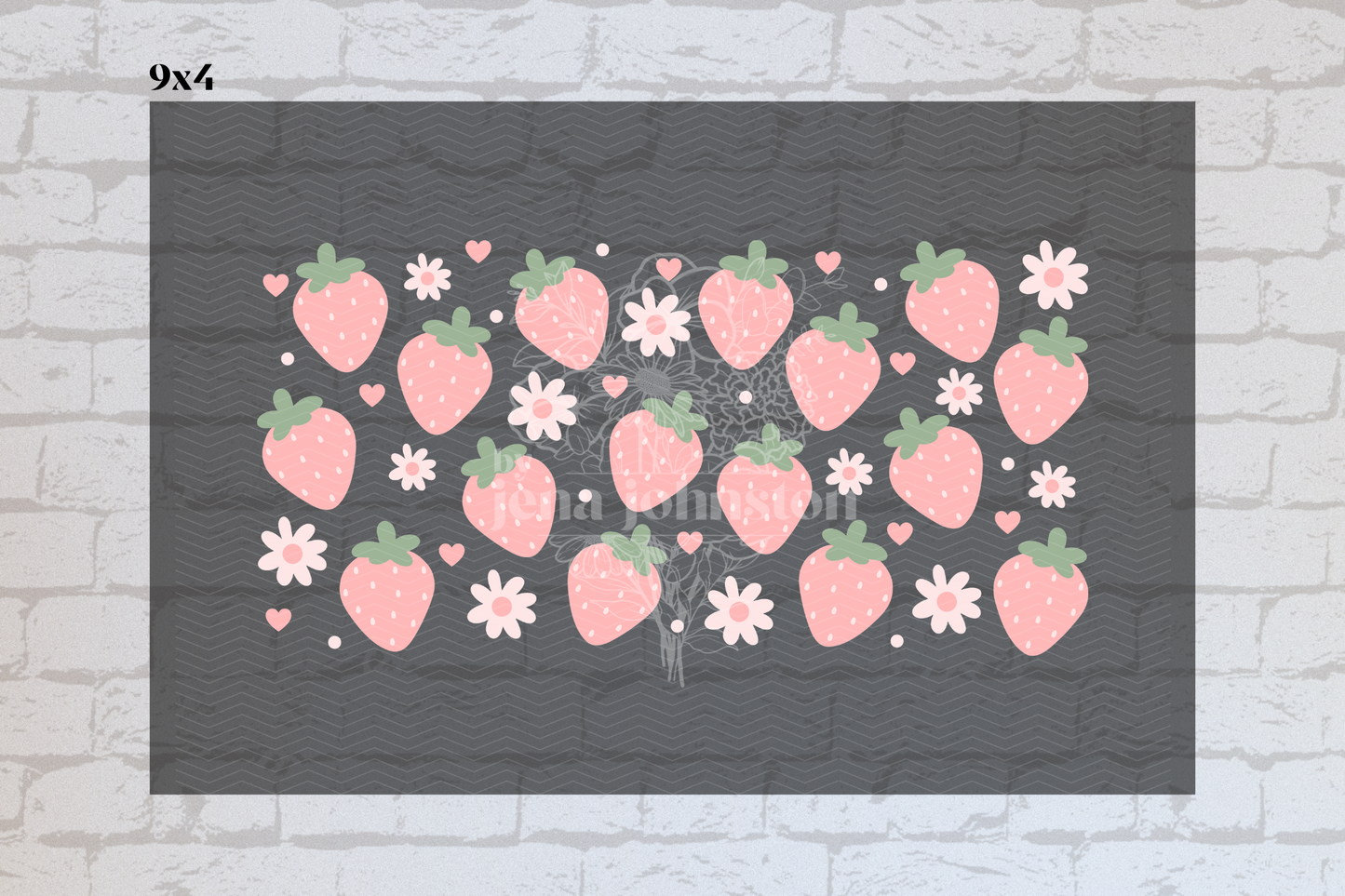 Pink Strawberries Element Sheet