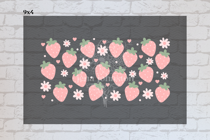 Pink Strawberries Element Sheet