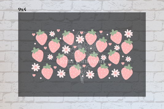 Pink Strawberries Element Sheet