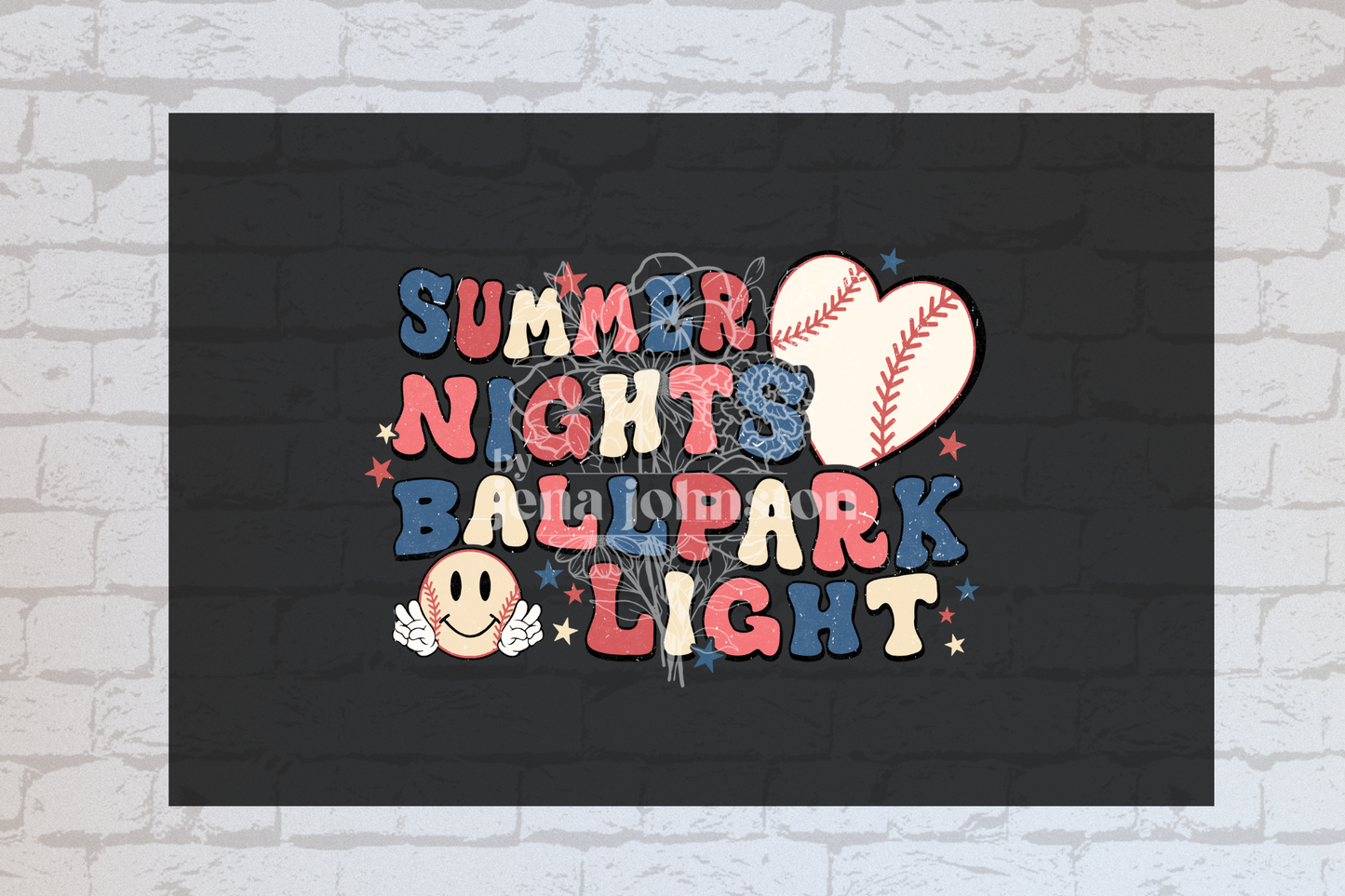 Summer Nights Ballpark Light -UVDTF