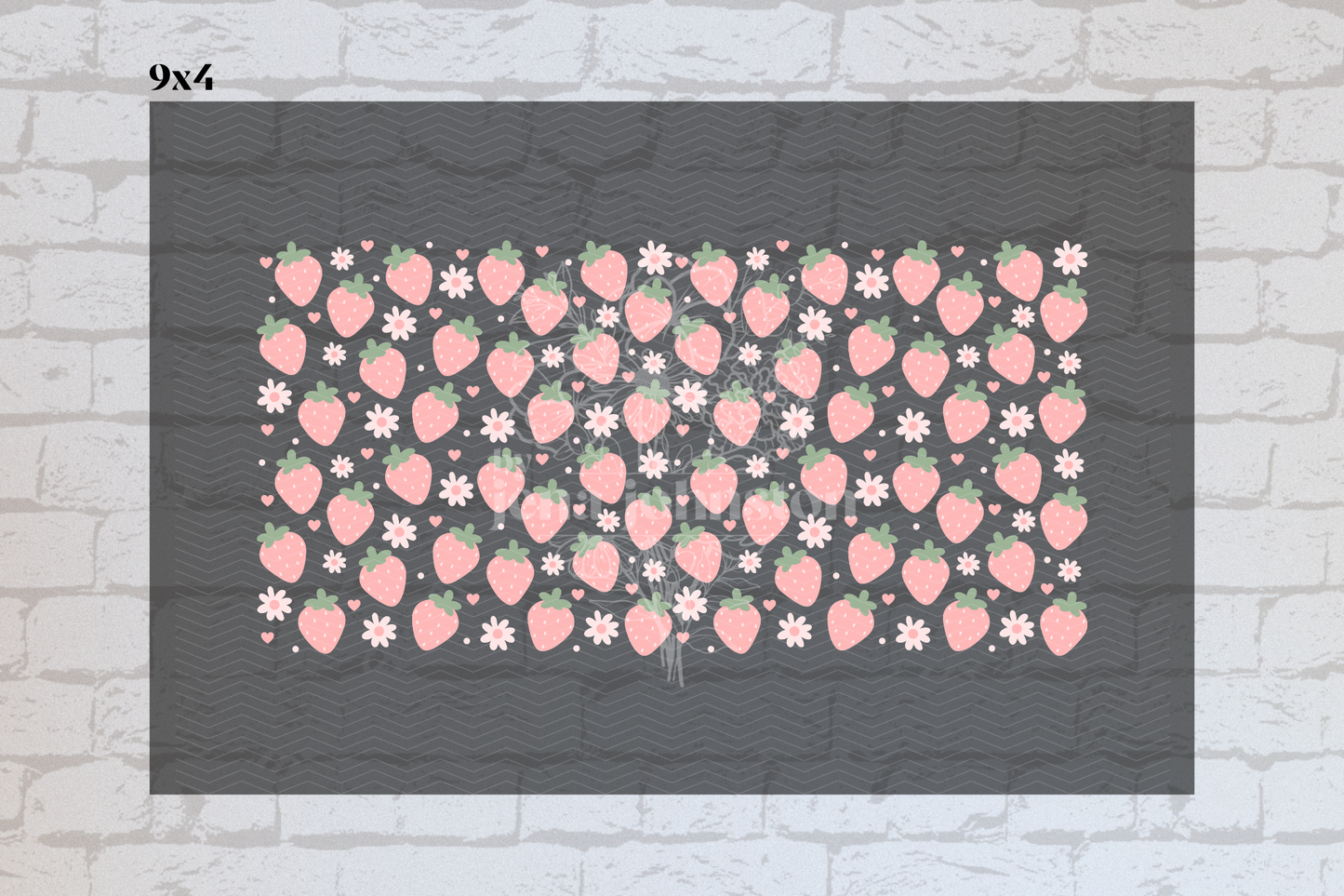 Pink Strawberries Element Sheet