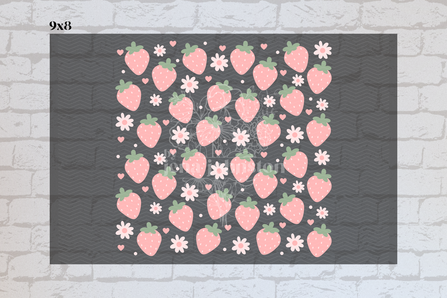 Pink Strawberries Element Sheet