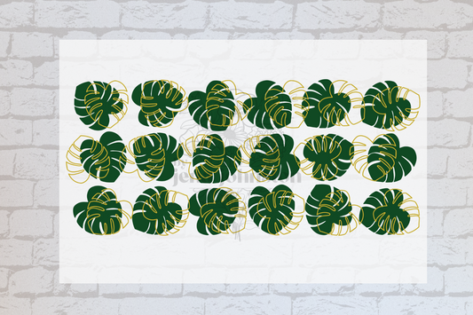 Monstera Leaves -UVDTF