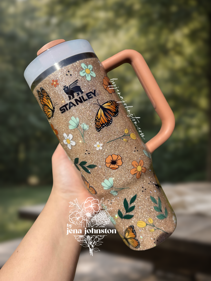 RTS 30oz Stanley Butterflies