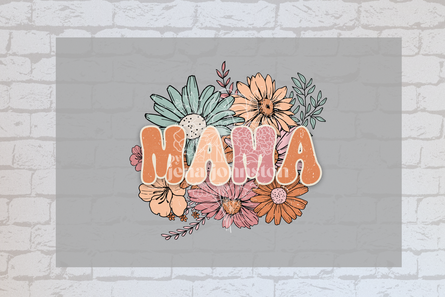 Flower Mama Pastel -UVDTF