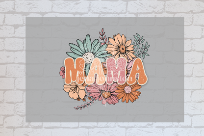 Flower Mama Pastel -UVDTF