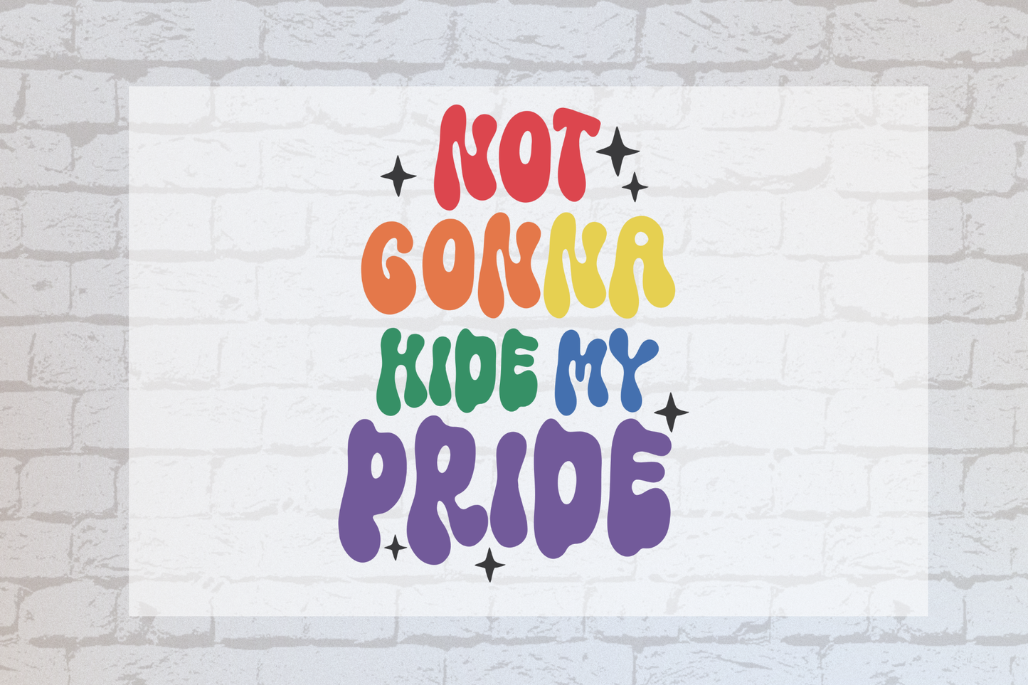 Not Gonna Hide My Pride -UVDTF