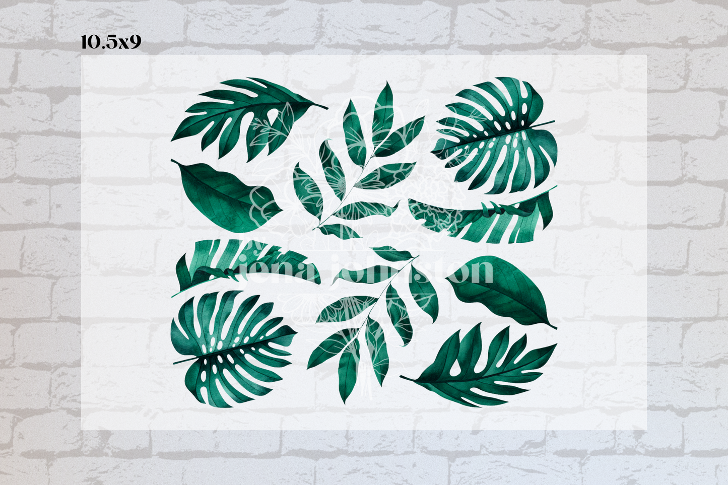 Watercolor Monstera