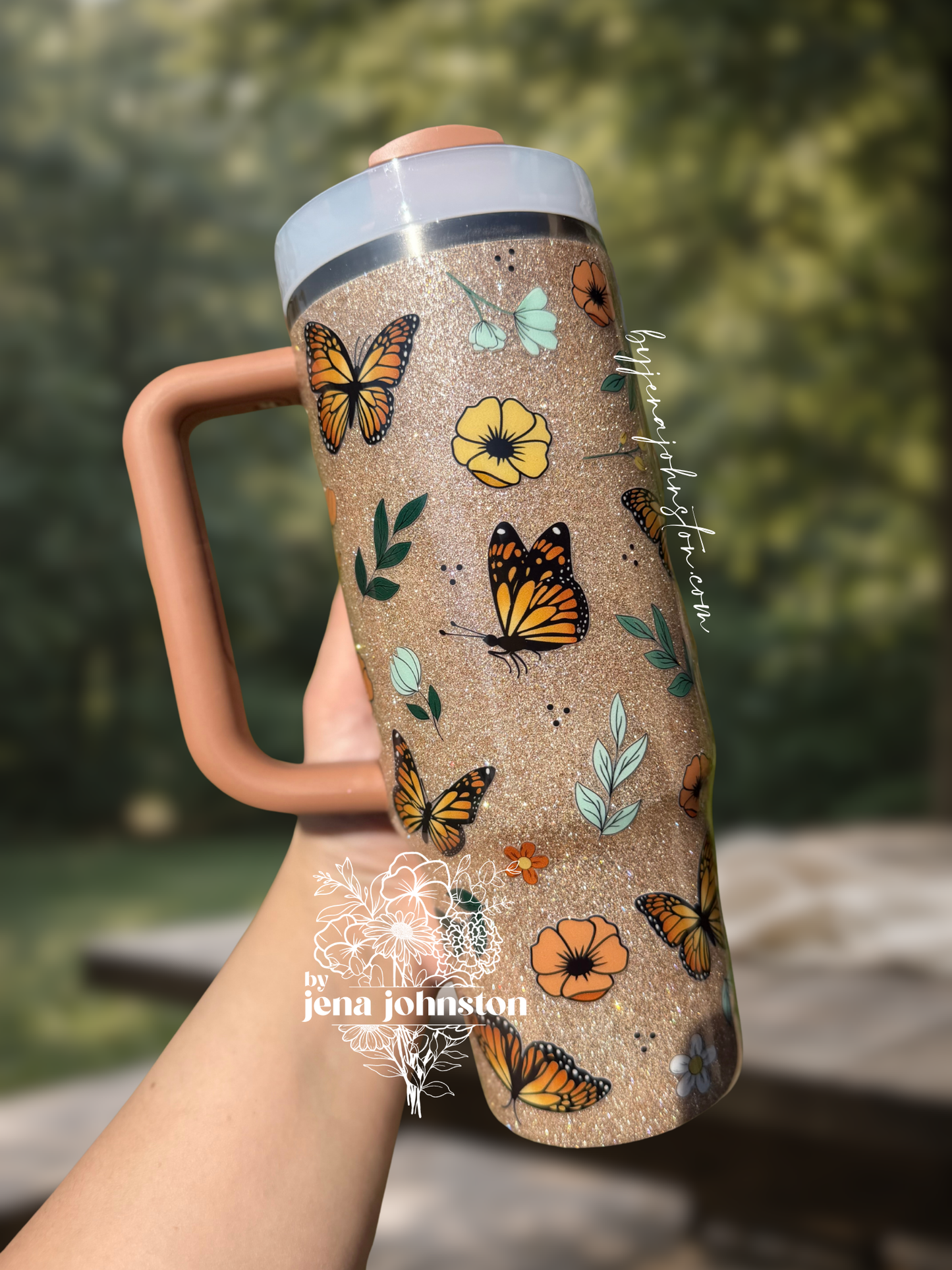 RTS 30oz Stanley Butterflies