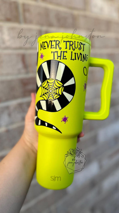 Beetle Juice UVDTF Tumbler