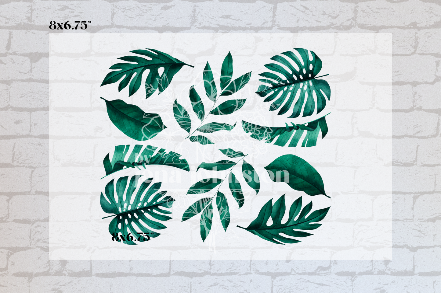 Watercolor Monstera