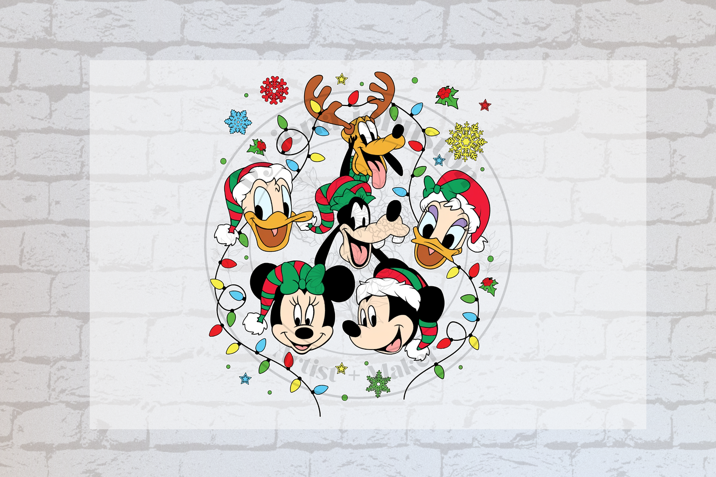 Mickey Mouse and friends