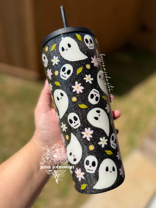 RTS 24oz Halloween Simple Modern Classic (two lids)