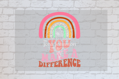 You Make a Difference -UVDTF