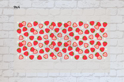 Red Strawberries & Daisies Element Sheet
