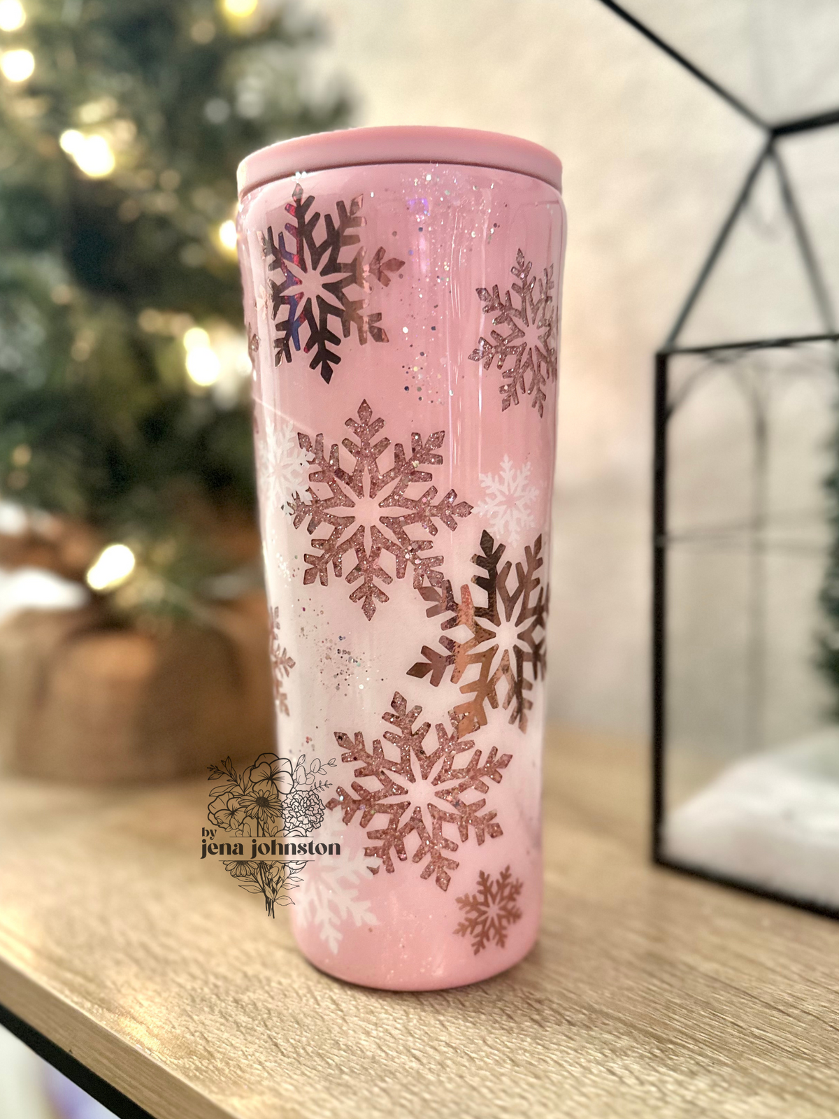 Pink vintage Santa