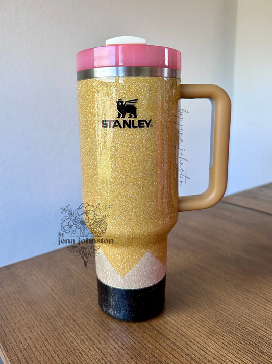 RTS 40oz Stanley Teacher Pencil Tumbler