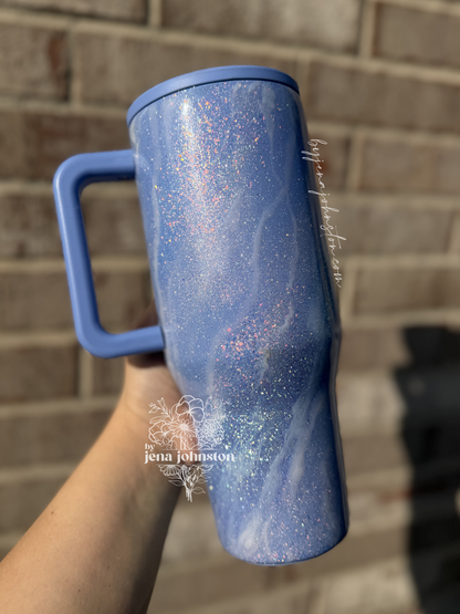 Marble Swirl 40oz HydroJug