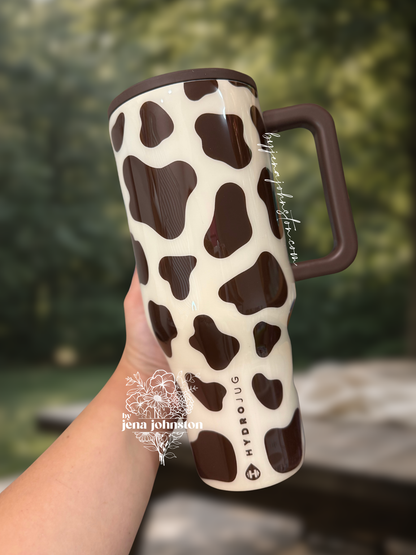 Howdy Cow Print