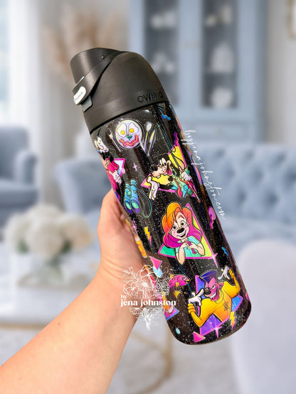 RTS Goofy - black holo glitter